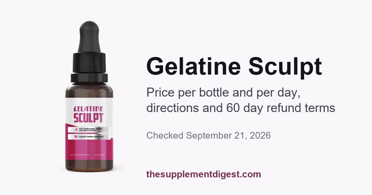 Gelatine Sculpt 2 fl oz dropper bottle
